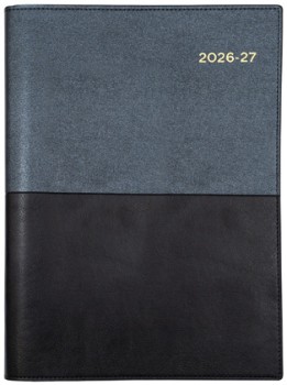 Collins-Debden-A4-Week-to-View-Vanessa-FY2627-Diary-Black on sale
