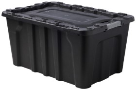 J.Burrows+Heavy+Duty+Storage+Container+100L+-+Black