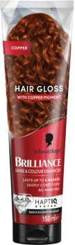 NEW-Schwarzkopf-Brillance-Hair-Gloss-with-Copper-Pigment-150mL on sale