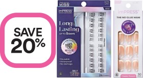 Save-20-on-Kiss-Lash-Nail-Ranges on sale