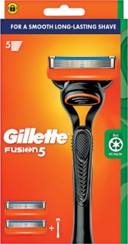 Gillette-Fusion5-Razor-1-Handle-2-Cartridges-3-Piece-Set on sale