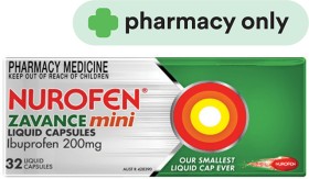 Nurofen-Zavance-Mini-32-Liquid-Capsules on sale