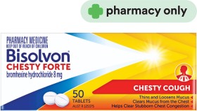 Bisolvon-Chesty-Forte-50-Tablets on sale