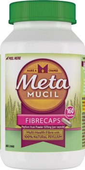 Metamucil+Fibrecaps+160+Capsules