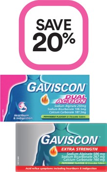 Save-20-on-Selected-Gaviscon-Products on sale