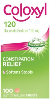 Coloxyl-120-Docusate-Sodium-120mg-100-Tablets on sale