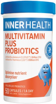 Inner-Health-Multivitamin-Plus-Probiotic-50-Capsules on sale