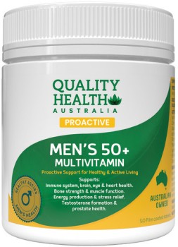 Quality-Health-Proactive-Mens-50-Multivitamin-50-Tablets on sale