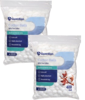 Guardian-Cotton-Balls-400-Pack on sale