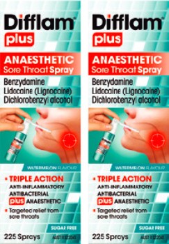 Difflam-Plus-Anaesthetic-Sore-Throat-Spray-Watermelon-30mL on sale