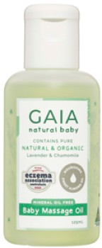 Gaia-Natural-Baby-Massage-Oil-125mL on sale