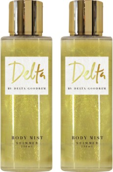 Delta-Goodrem-Delta-Shimmer-Body-Mist-250mL on sale