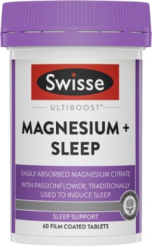 Swisse-Ultiboost-Magnesium-Sleep-60-Tablets on sale