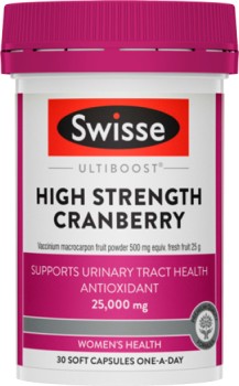 Swisse-Ultiboost-High-Strength-Cranberry-30-Capsules on sale