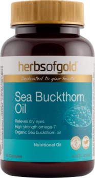 Herbs-of-Gold-Sea-Buckthorn-Oil-60-Capsules on sale