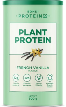 Bondi-Protein-Co-Plant-Protein-French-Vanilla-Flavour-800g on sale