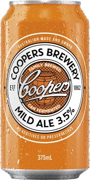 Coopers+Mild+Ale+3.5%25+Cans+375mL