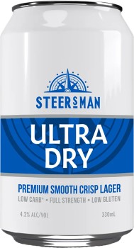 Steersman+Ultra+Dry+30+Block+Cans+330mL