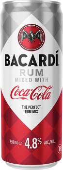 Bacardi-Rum-and-Coca-Cola-330mL-Can on sale