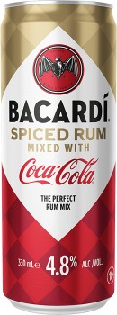 Bacardi+Spiced+Rum+and+Coca-Cola+330mL+Can