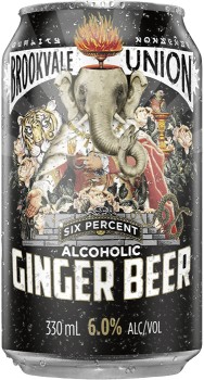 Brookvale-Union-Ginger-Beer-6-Can-330mL on sale