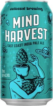 Colossal-Brewing-Mind-Harvest-East-Coast-IPA-Cans-375mL on sale