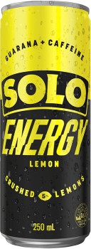 Solo-Energy-Lemon-250mL on sale