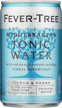 Fever+Tree+Mediterranean+Tonic+Water+Cans+8x150mL