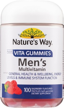 Natures-Way-Adult-Vita-Gummies-Mens-Multivitamin-100-Pastilles on sale