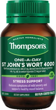 Thompsons-One-A-Day-St-Johns-Wort-4000-60-Tablets on sale