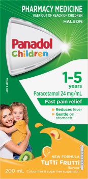 Panadol-Children-1-5-Years-200mL on sale