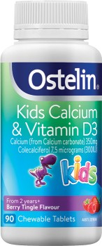 Ostelin-Kids-Calcium-Vitamin-D3-90-Chewable-Tablets on sale