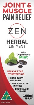 Zen-Joint-Muscle-Pain-Relief-Spray-100mL on sale