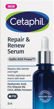 NEW+Cetaphil+Repair+%26amp%3B+Renew+PM+Serum+30mL