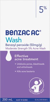 Benzac-AC-5-Wash-200mL on sale