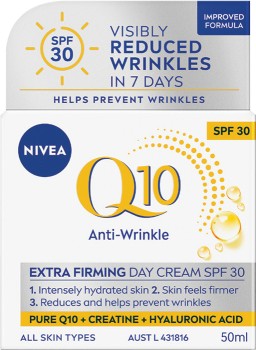 Nivea-Q10-Anti-Wrinkle-Extra-Firming-Day-Cream-SPF30 on sale