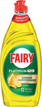 Fairy-Platinum-Plus-Lemon-Hand-Dishwashing-Liquid-495mL on sale