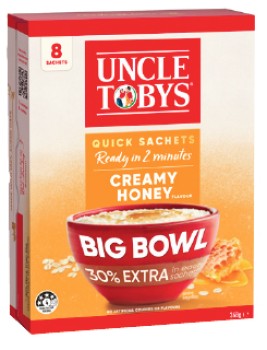 Uncle+Tobys+Big+Bowl+Oats+Quick+Sachets+8+Pack+Selected+Varieties