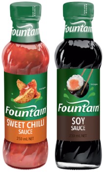 Fountain+Sauce+250mL+Selected+Varieties