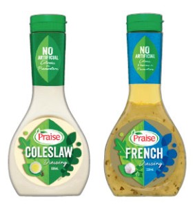 Praise-Dressing-330mL-Selected-Varieties on sale