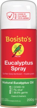 Bosistos-Eucalyptus-Spray-200g on sale