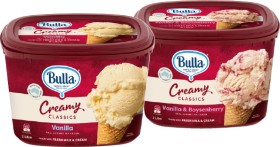 Bulla+Creamy+Classics+Ice+Cream+2+Litre+Selected+Varieties