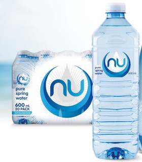 NEW+Nu%E2%80%91Pure+Spring+Water+20x600mL