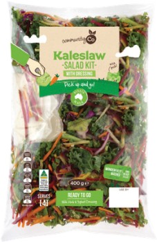 Community-Co-Kaleslaw-Salad-Kit-400g on sale