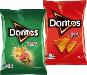 Doritos-Corn-Chips-150170g-Selected-Varieties on sale