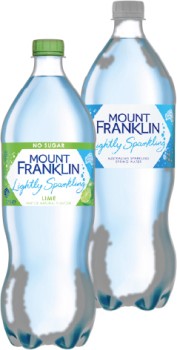 Mount+Franklin+Lightly+Sparkling+Water+1.25+Litre+Selected+Varieties