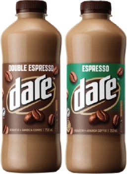Dare-Iced-Coffee-750mL-Selected-Varieties on sale