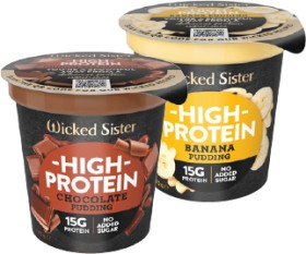 Wicked+Sister+High+Protein+Pudding+170g+Selected+Varieties
