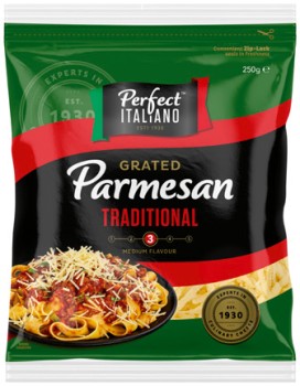 Perfect+Italiano+Traditional+Grated+Parmesan+Cheese+250g