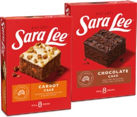 Sara+Lee+Chocolate+Cake+350g+or+Carrot+Cake+400g